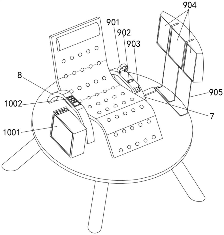 Multifunctional chair for psychological emotion evaluation