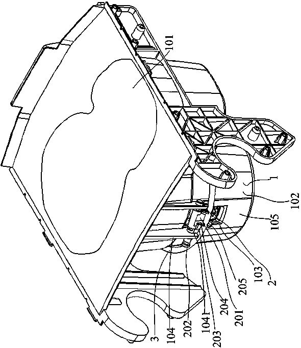 Cup stand for vehicle