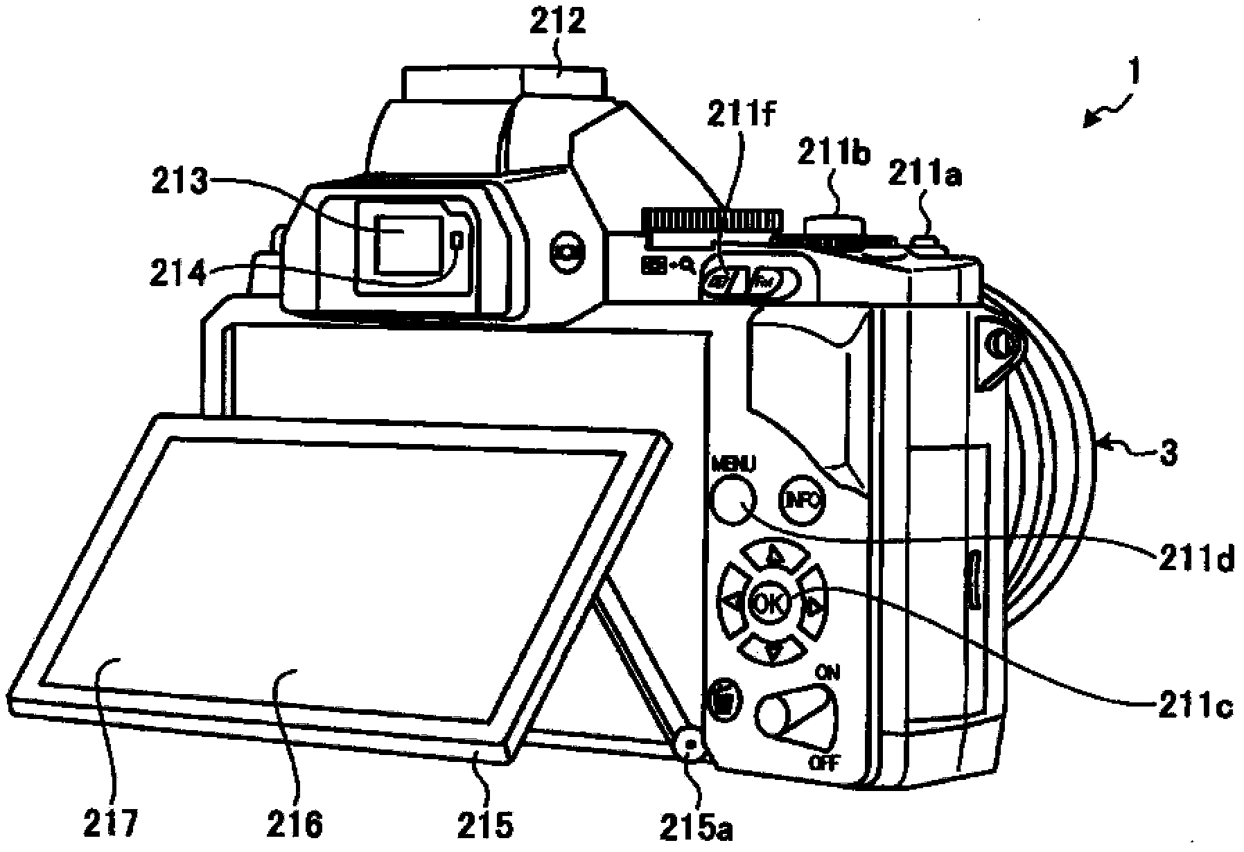 A camera shooting device and a camera shooting method