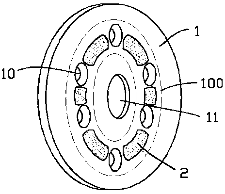 Brake disk of motor vehicle
