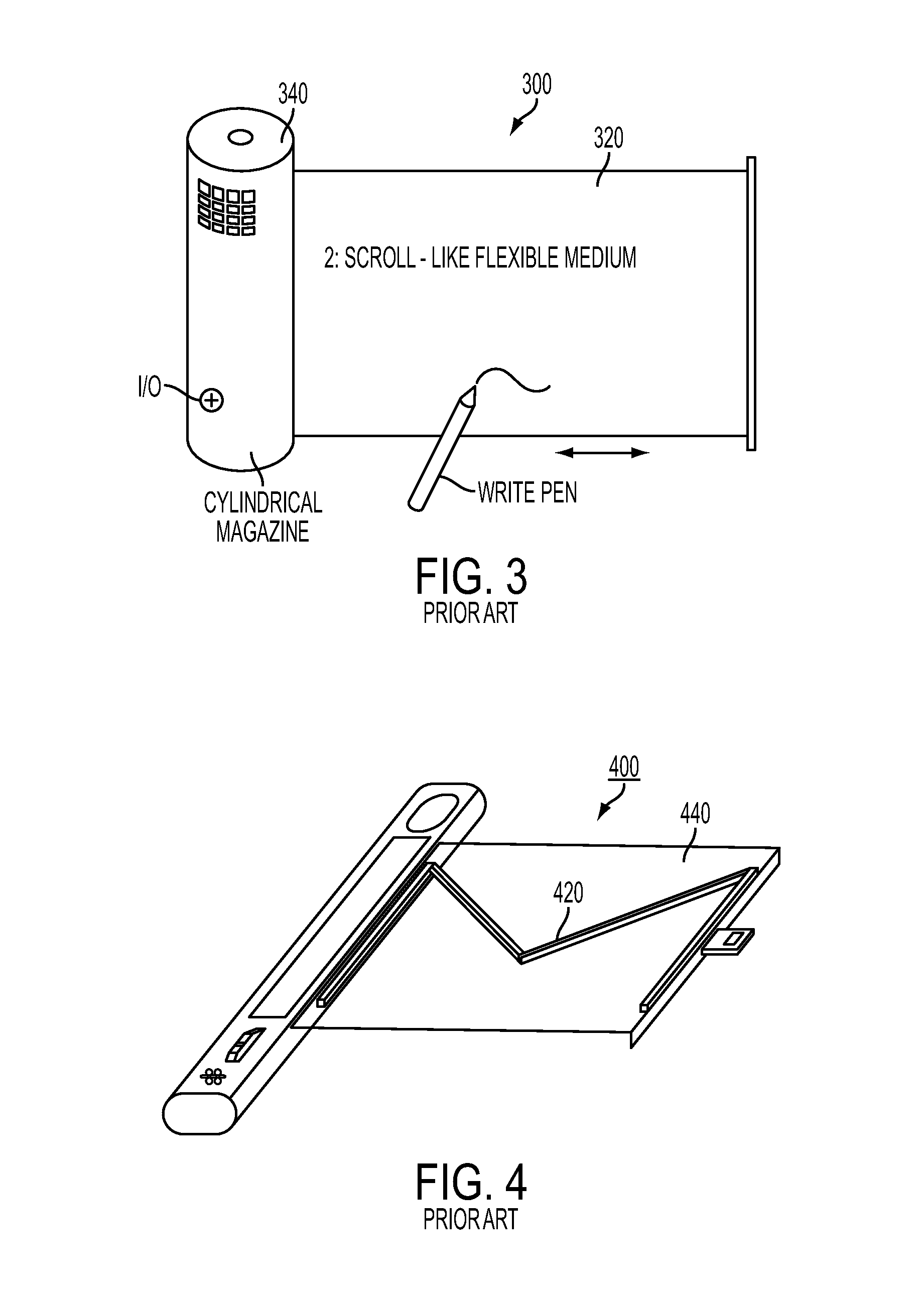 Slide-out information display