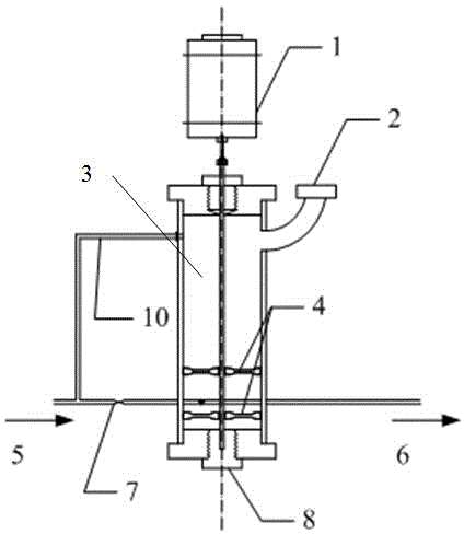 Small-flow pneumatic feeder for feeding gasification furnace
