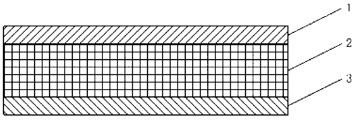 Ultra-fine glass fiber coated substrate and preparation method thereof