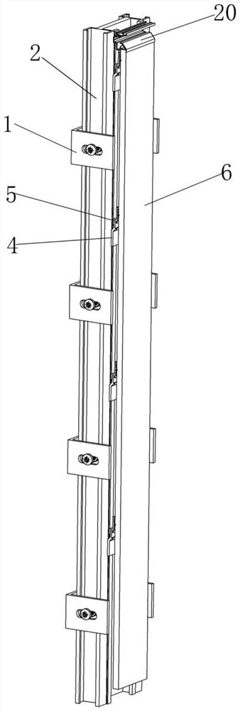 Combined vertical hanging and dry hanging system