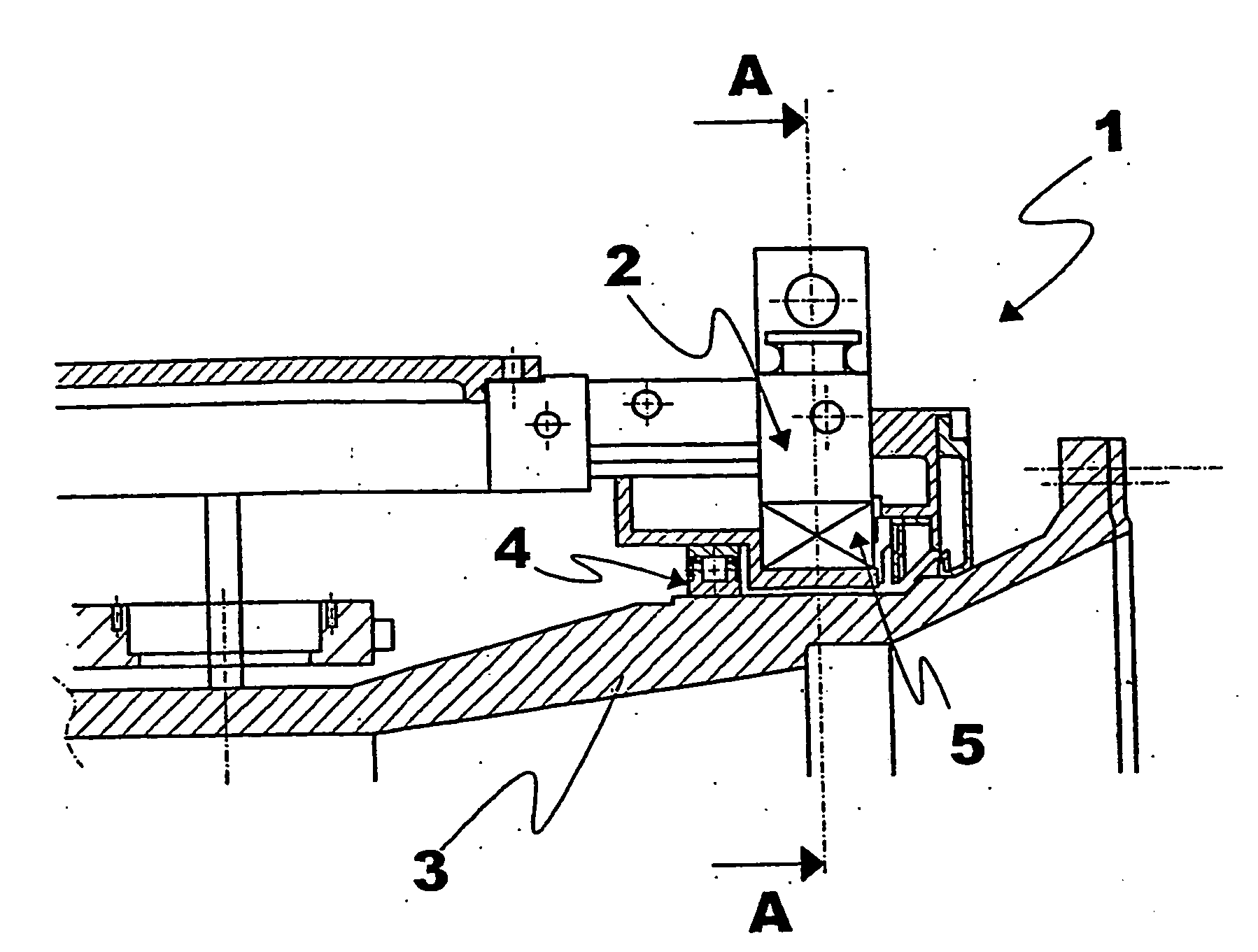 Laying Head with a Vibration Damping Device