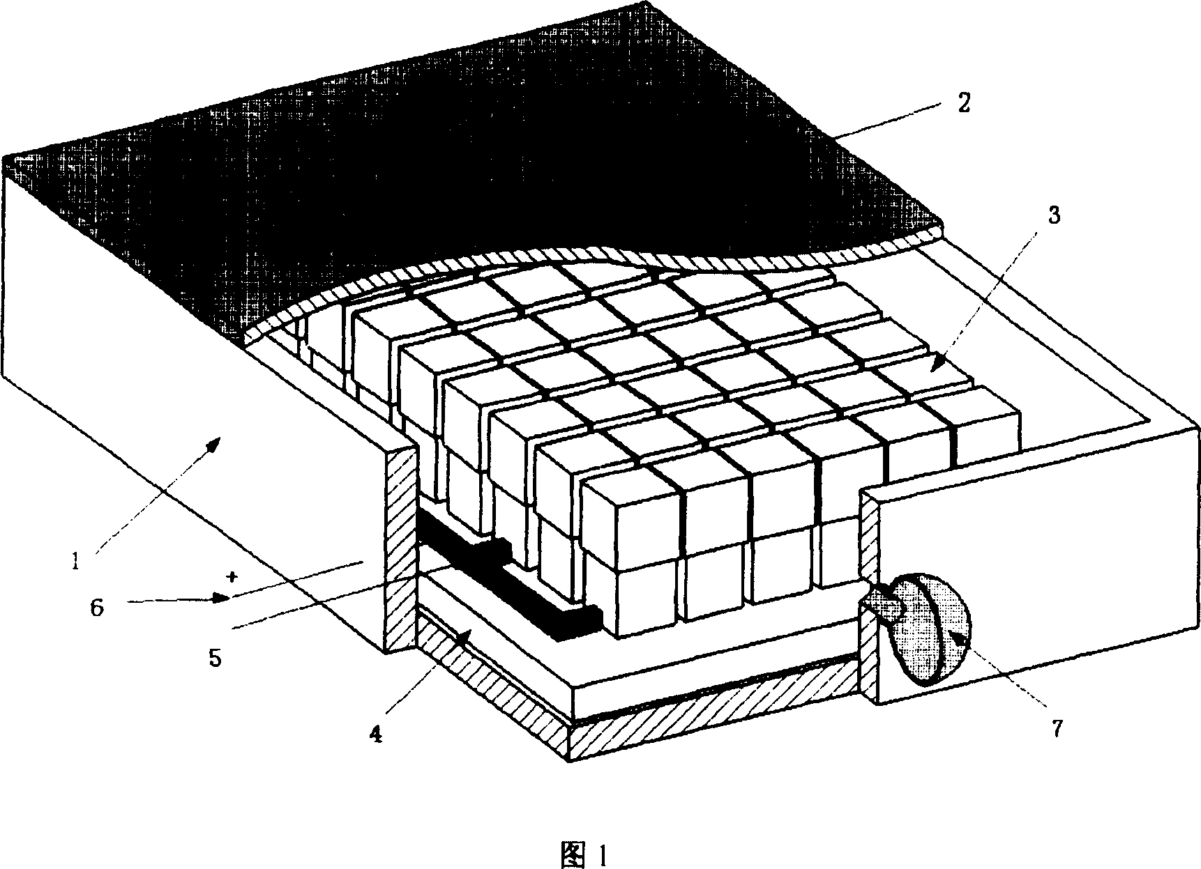 Mechanical claw with rigidity controllable flexible surface