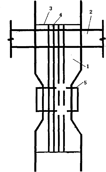 Construction method of structural system of river under no-cutoff working condition