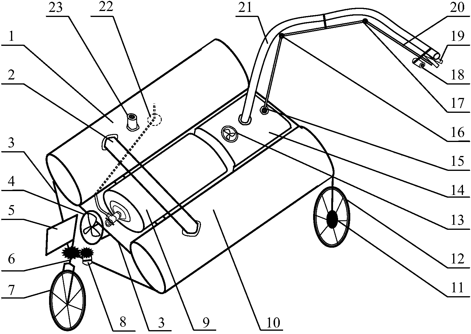 Sinking-floating control device and multi-working-condition sea cucumber search fishing device capable of sinking and floating