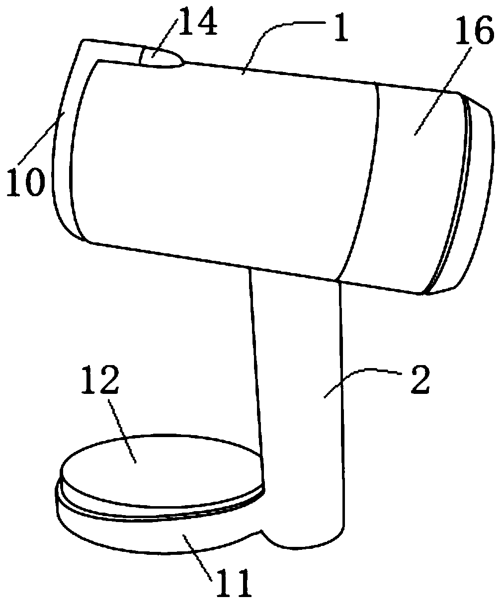 Switching device, garment steamer and switch control device