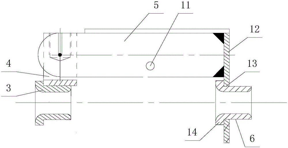 Wire fracture alarm device used in cable stranding