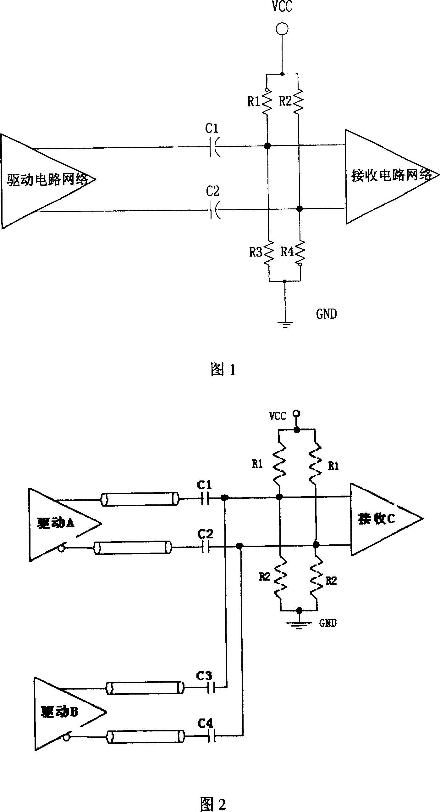 A differential interconnection circuit