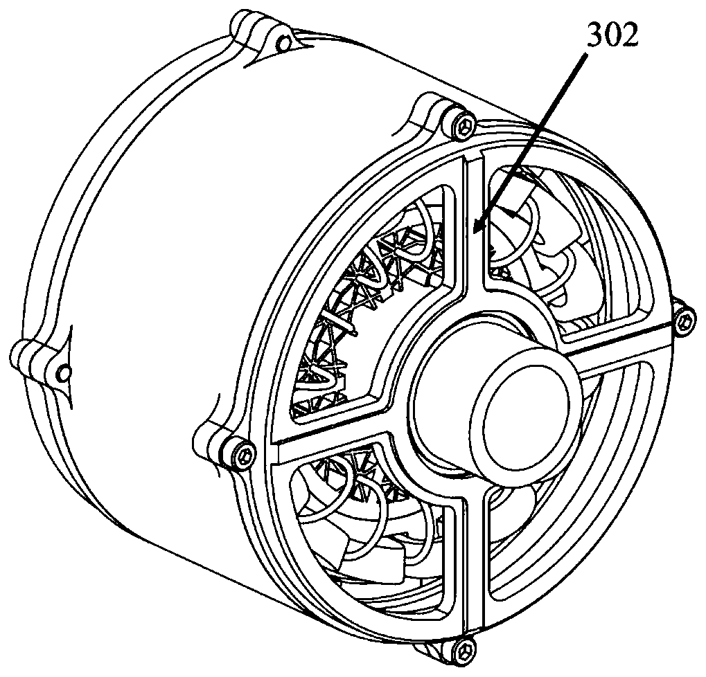 A high torque density motor with stator winding and heat pipe integrated heat dissipation structure