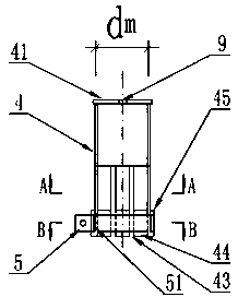 Frustum-shaped height-adjustable guardrail fixing cap and method of use thereof