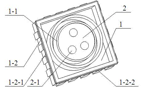 Bean container lamp capable of being assembled randomly