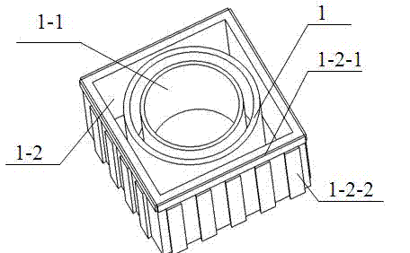 Bean container lamp capable of being assembled randomly