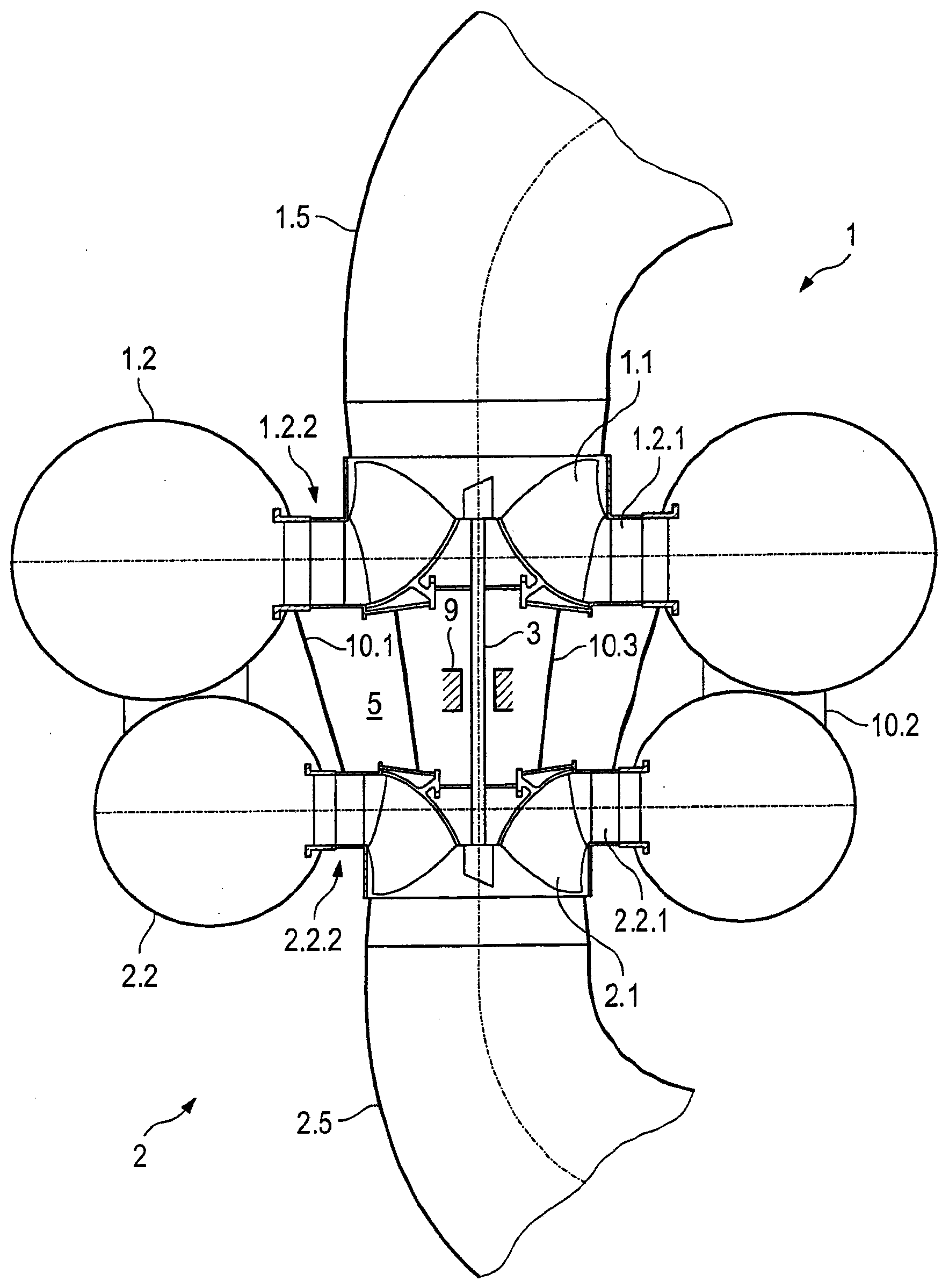 Pump/turbine system