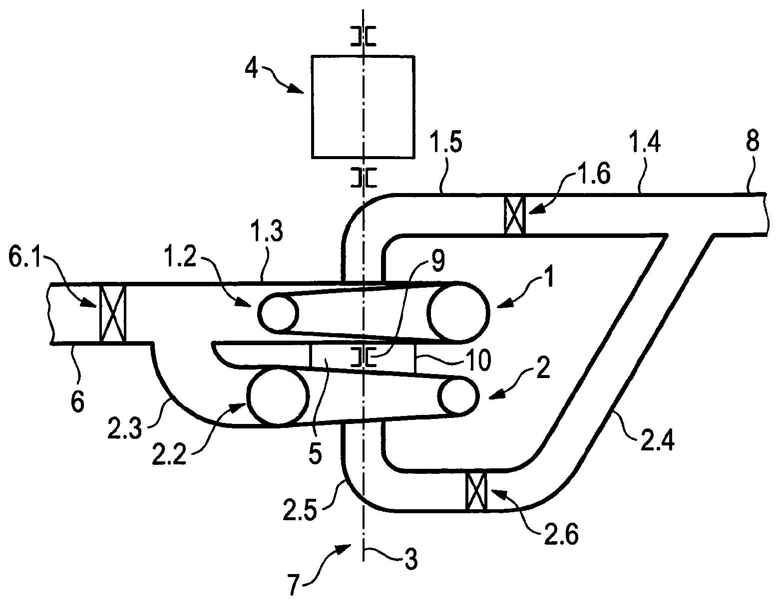 Pump/turbine system