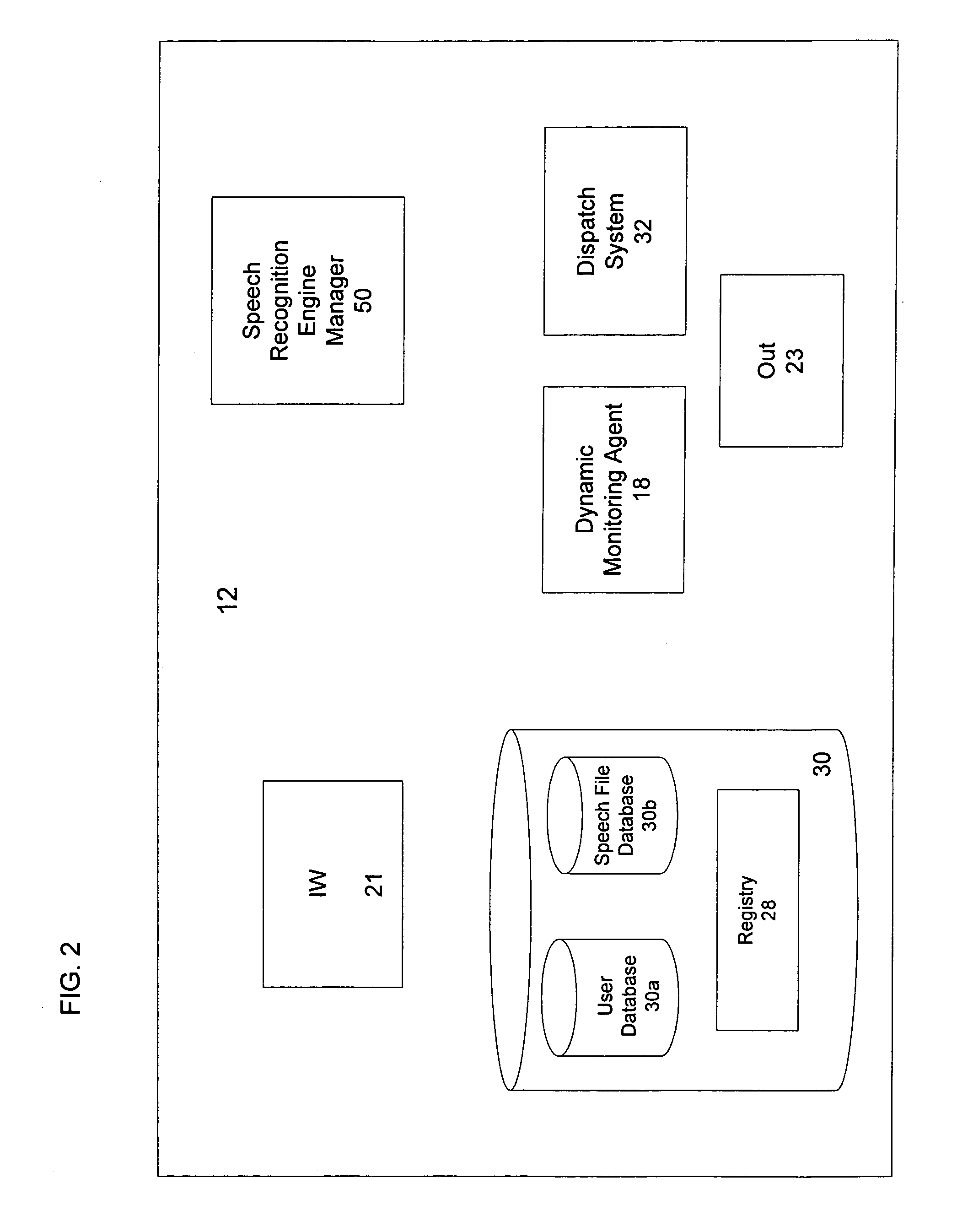 Distributed speech recognition system