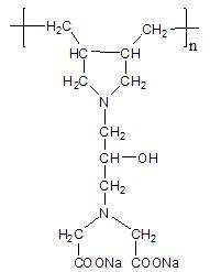 Macromolecule chelating agent and preparation method thereof