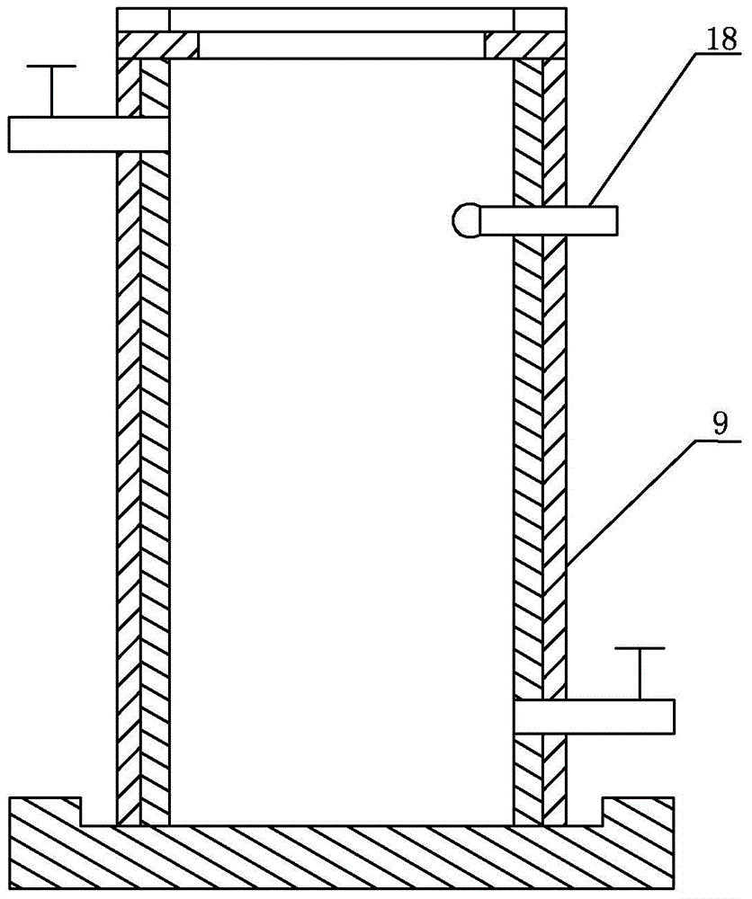 Livestock and poultry manure anaerobic fermentation device with biogas slurry reflux pipeline