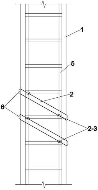 Waterproof structure of underground diaphragm wall