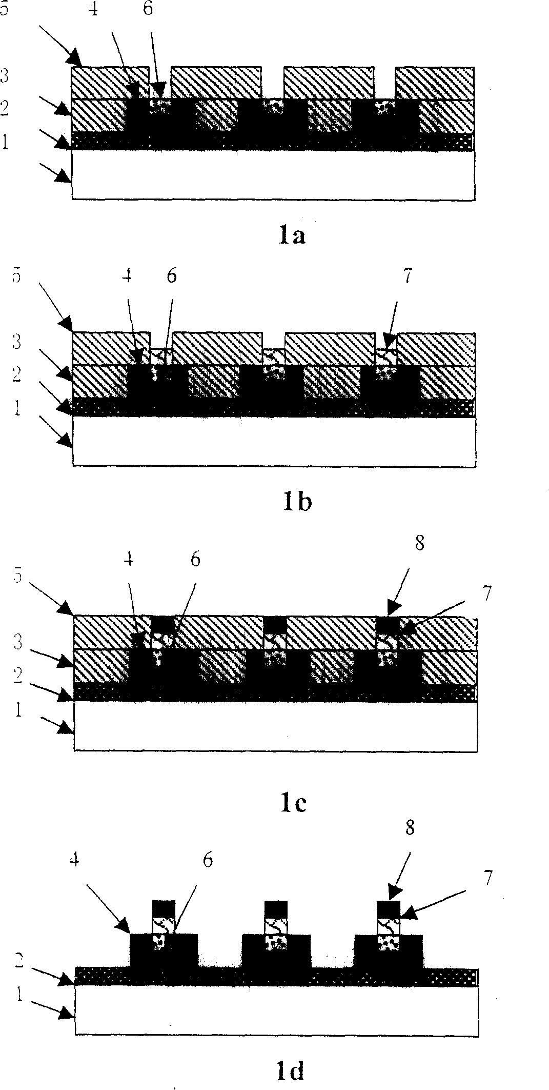 Method for improving the bonding strength between nickel or nickel alloy cast layers in laminated micro devices