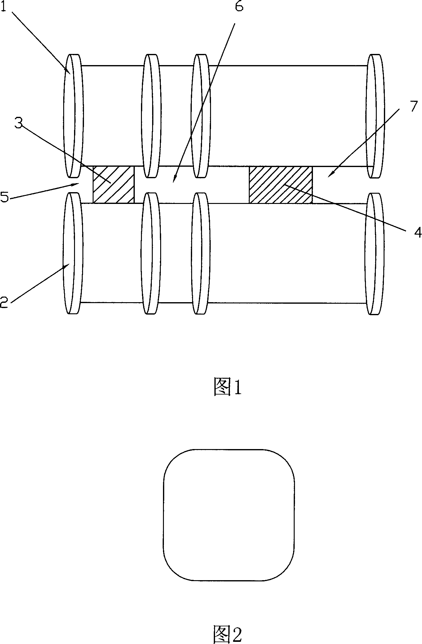 Method for rolling large-size square steel by single machine frame without groove