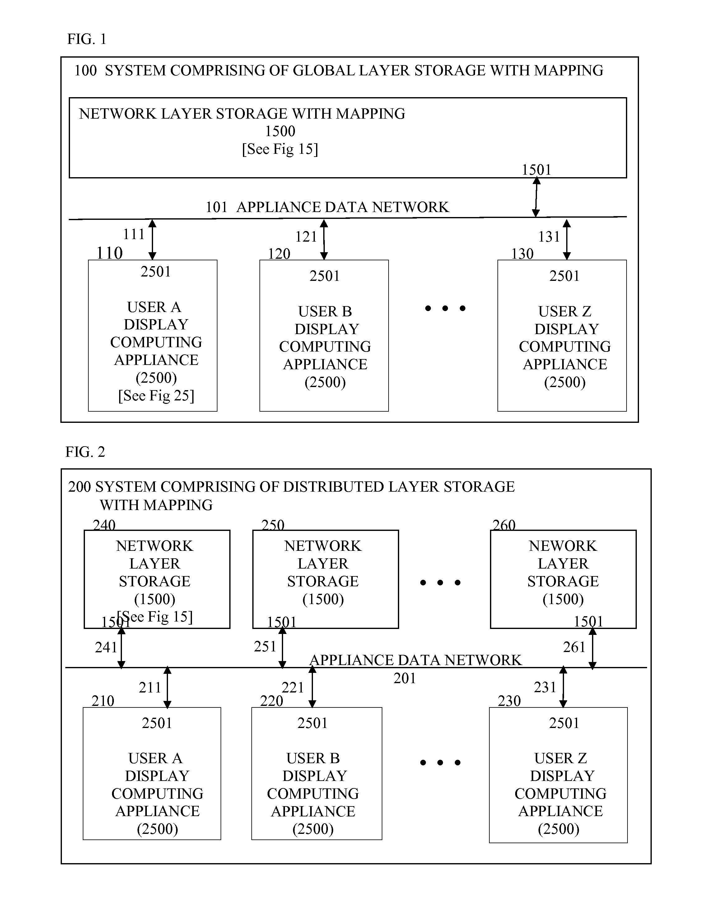 Systems And Methods Providing Collaborating Among A Plurality Of Users Each At A Respective Computing Appliance, And Providing Storage In Respective Data Layers Of Respective User Data, Provided Responsive To A Respective User Input, And Utilizing Event Processing Of Event Content Stored In The Data Layers