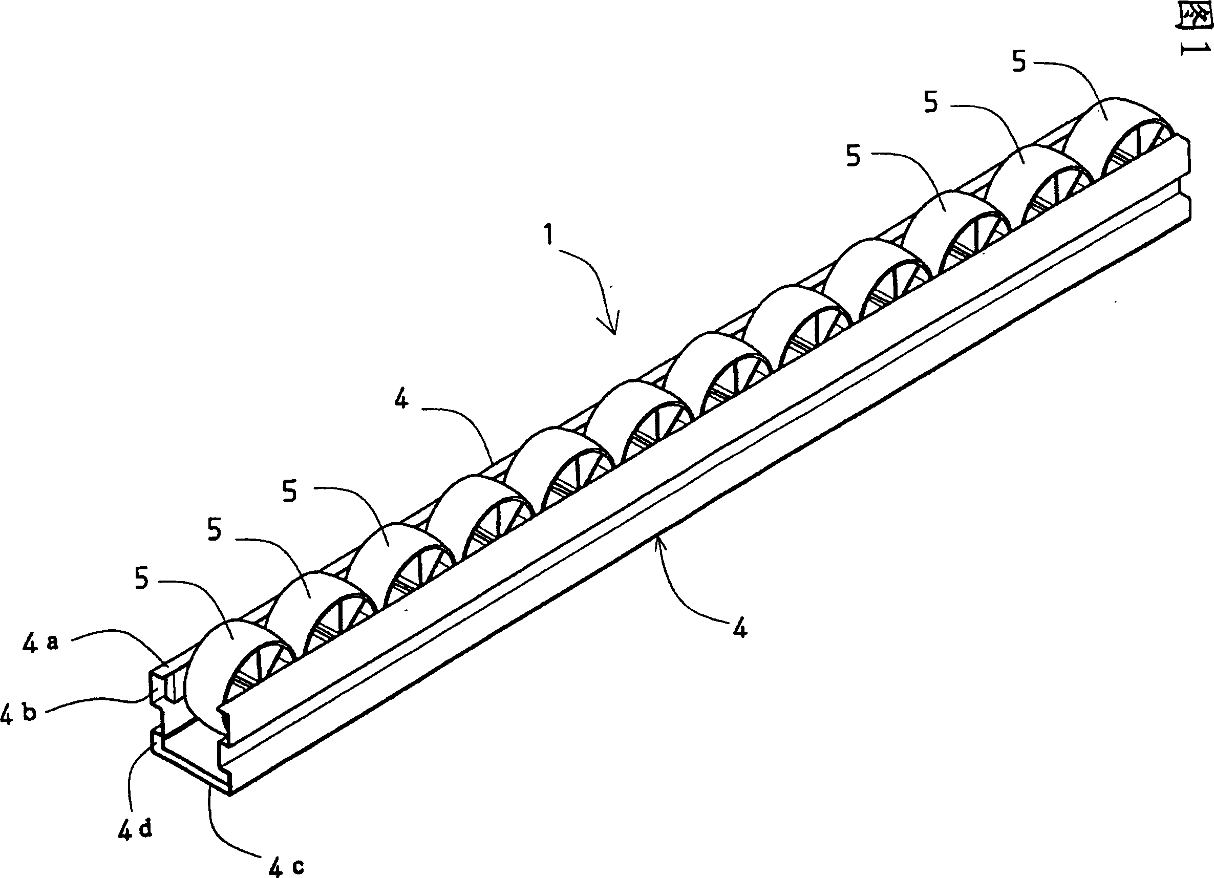 Wheel conveyor