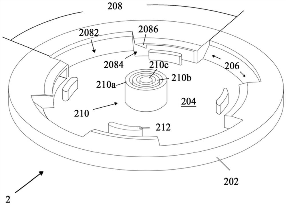 Lamp fixing device