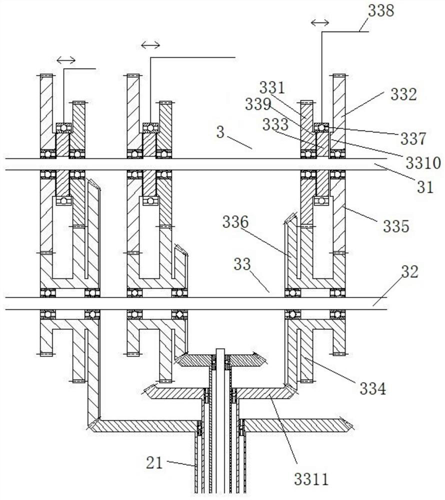 Preparation device and preparation method of dynamic sand for shaping toy