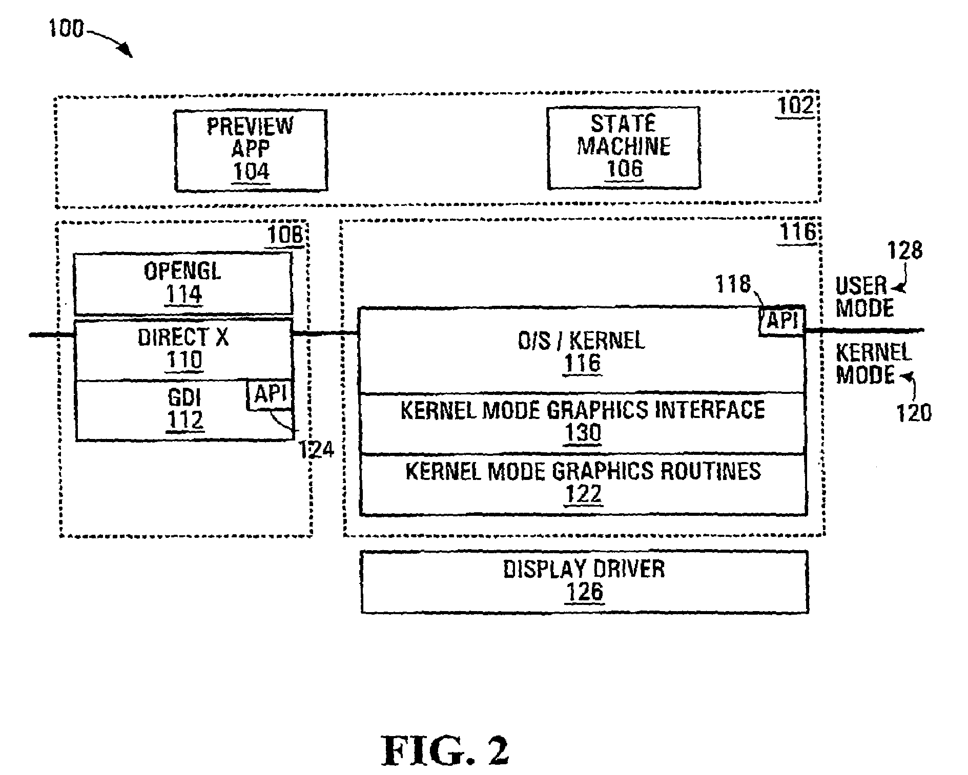 Software and methods for previewing parameter changes for a graphics display driver