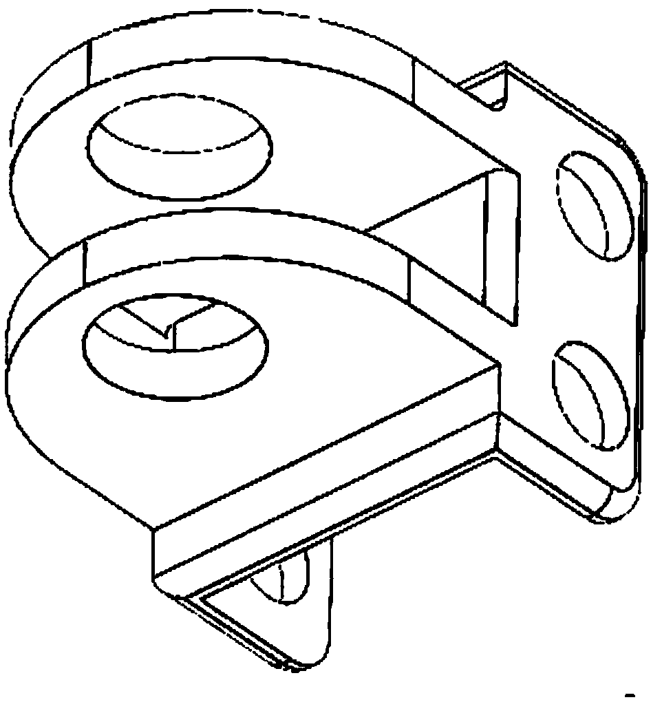 Multi-degree-of-freedom television bracket