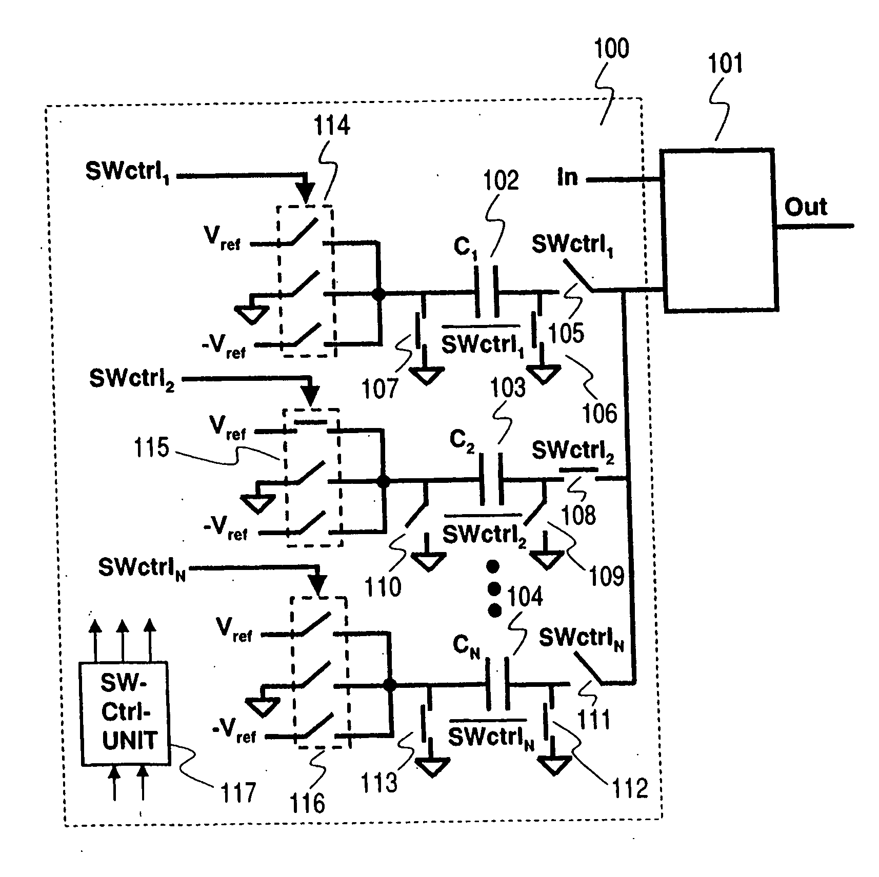 Analog-to-digital converter, method of controlling the same, and wireless transceiver circuit