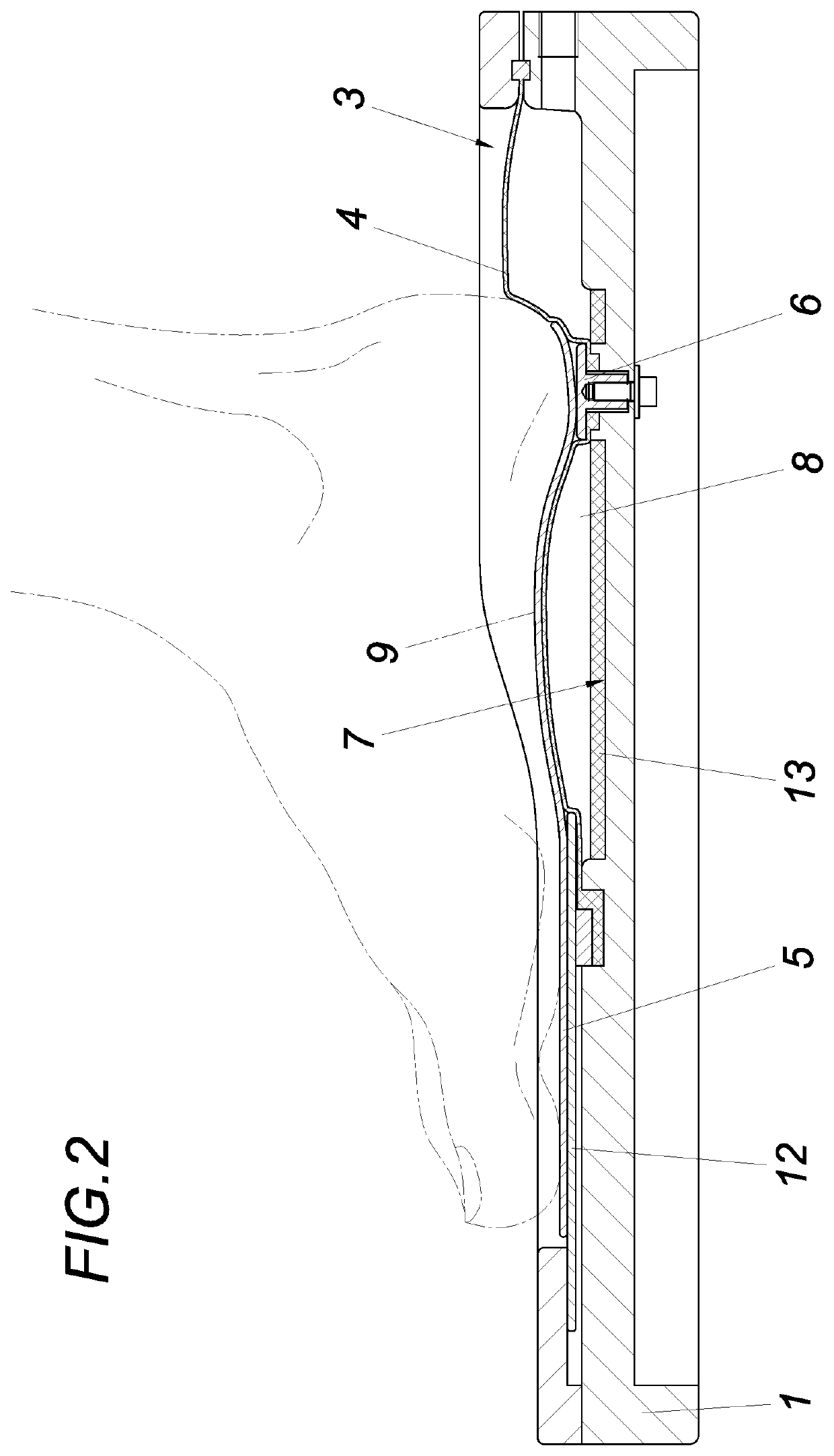 Apparatus for moulding insoles