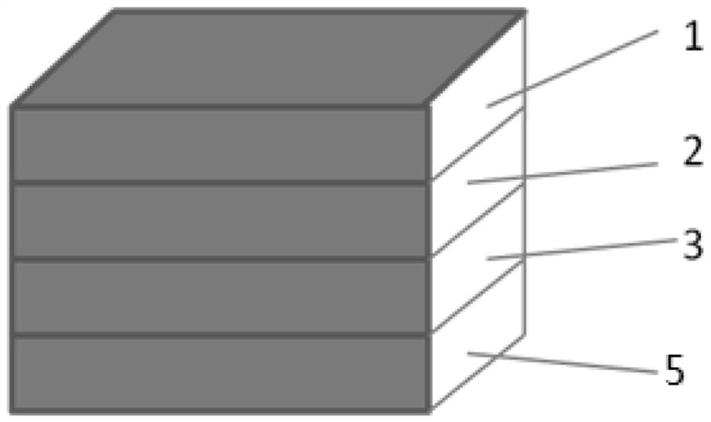 Low-voltage infrared electrothermal film and preparation method thereof