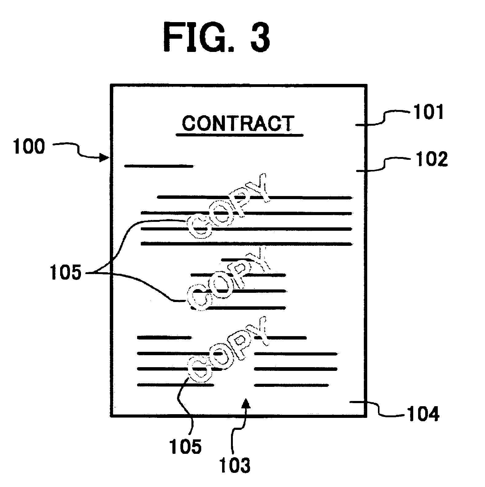 Method, program, and apparatus for preventing a reproduction of an anti-copy document, and a medium storing the program