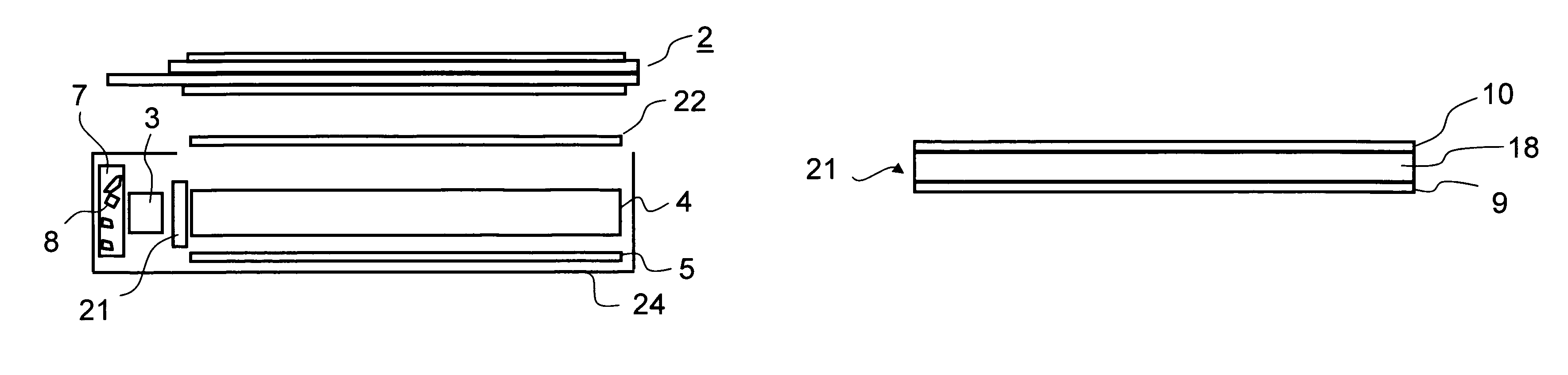 Illuminating device, display device and optical film