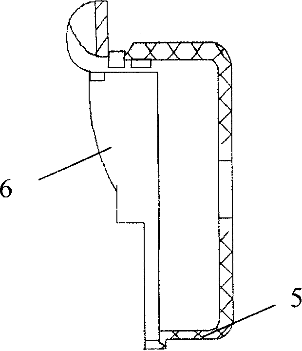 Sewing machine rotating shuttle frame and manufacturing method thereof