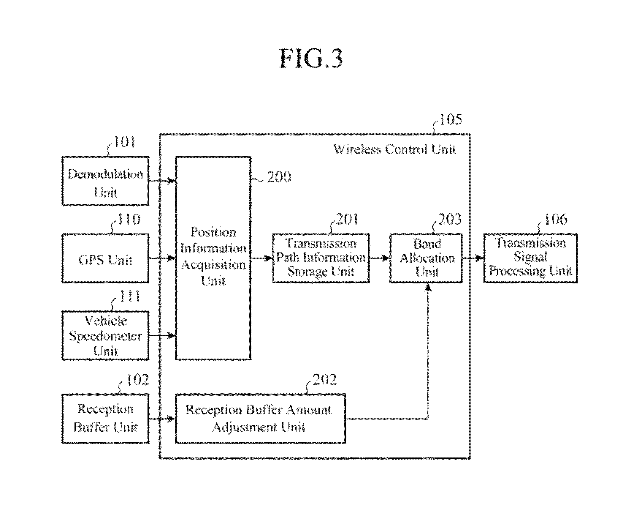On-board wireless communication apparatus and on-board wireless communication system