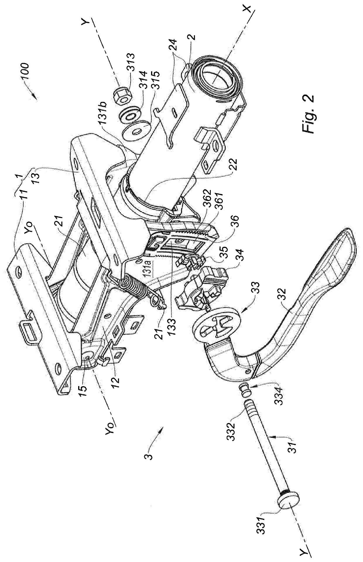 Steering column