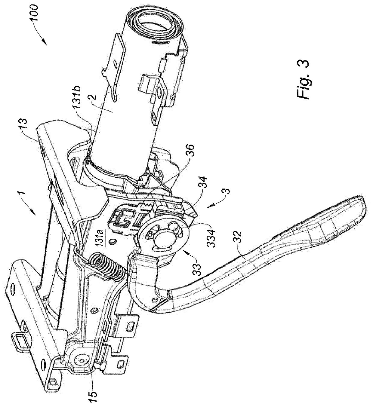 Steering column