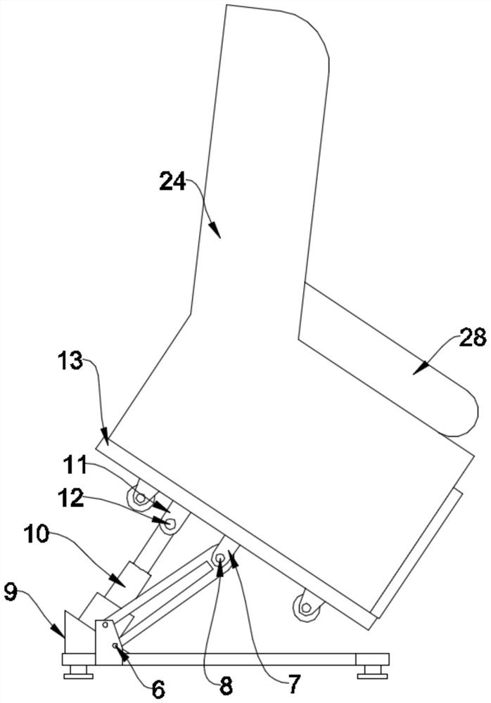 Novel electric lifting chair and mounting method thereof