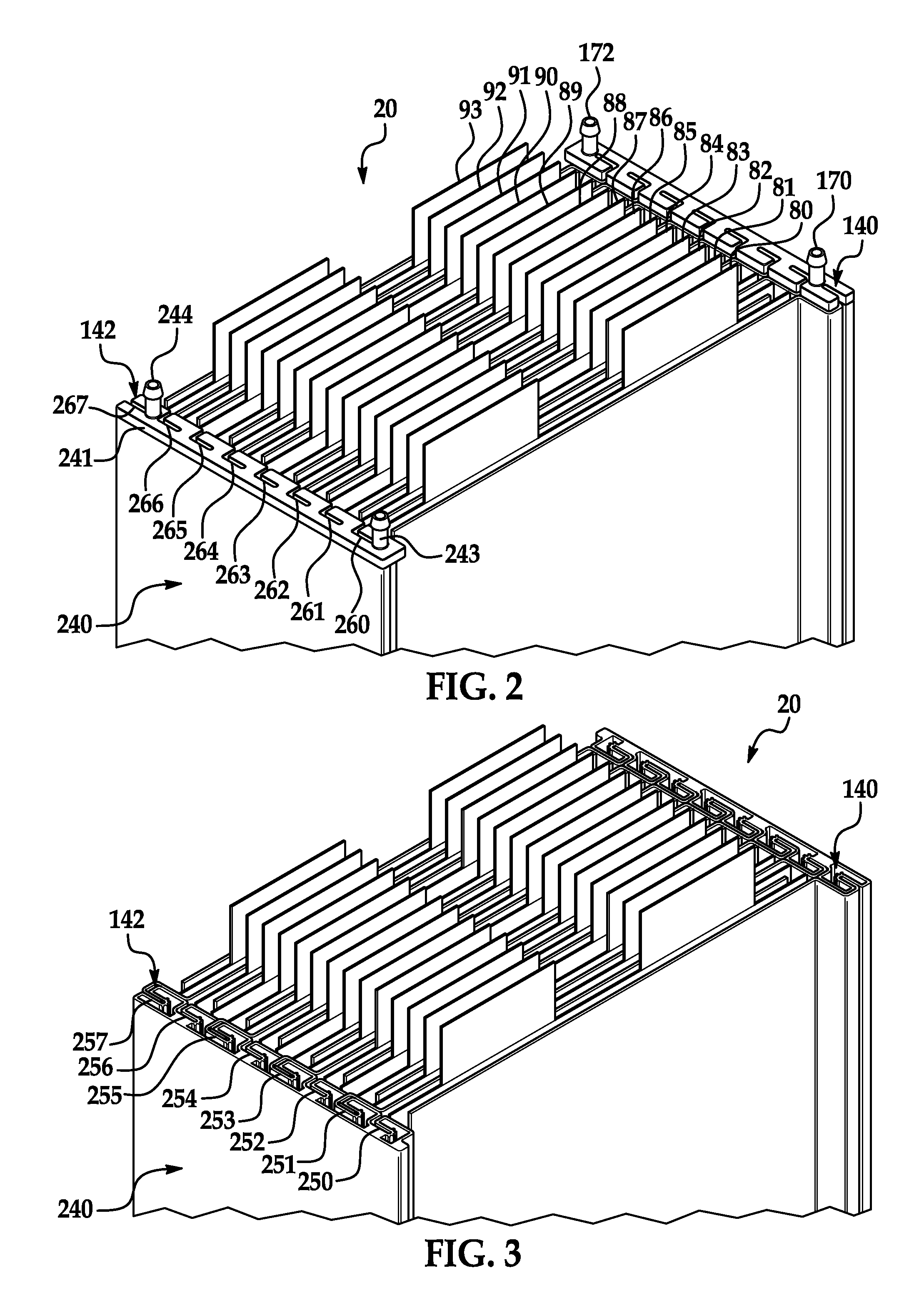 Battery systems, battery modules, and method for cooling a battery module