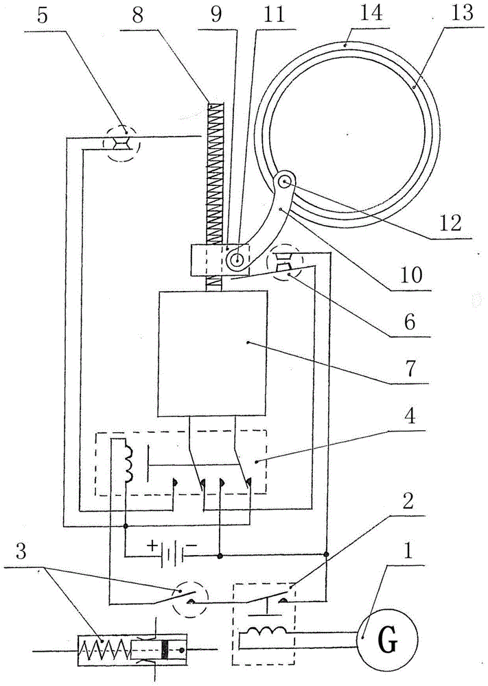 Control Mechanism of Variable Intake Manifold Sectional Area of ​​Automobile Engine