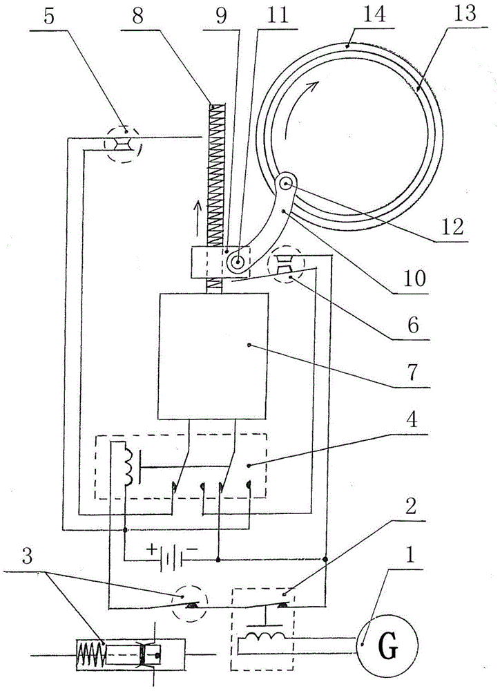 Control Mechanism of Variable Intake Manifold Sectional Area of ​​Automobile Engine