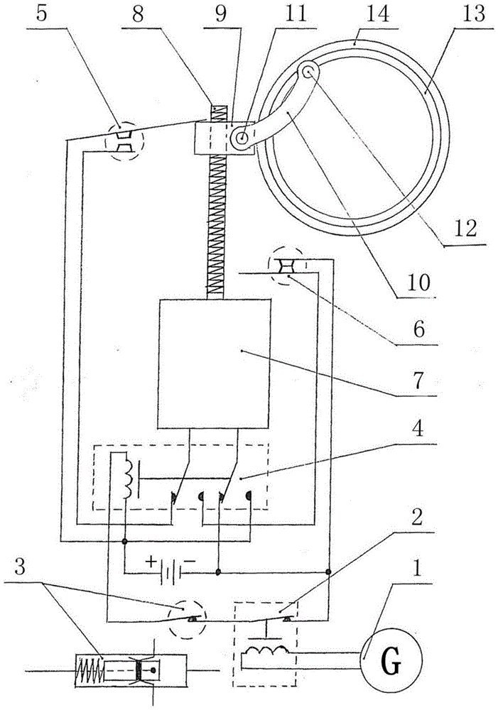 Control Mechanism of Variable Intake Manifold Sectional Area of ​​Automobile Engine