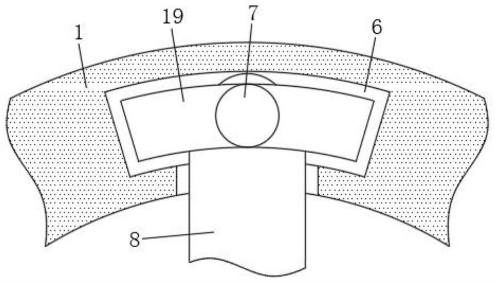 Self-flushing type anti-wall-sticking system with stirring function