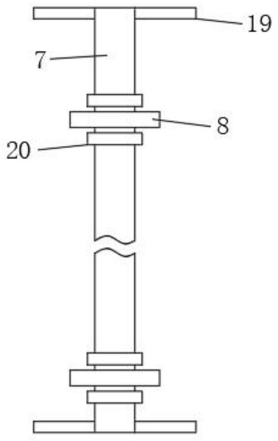 Self-flushing type anti-wall-sticking system with stirring function