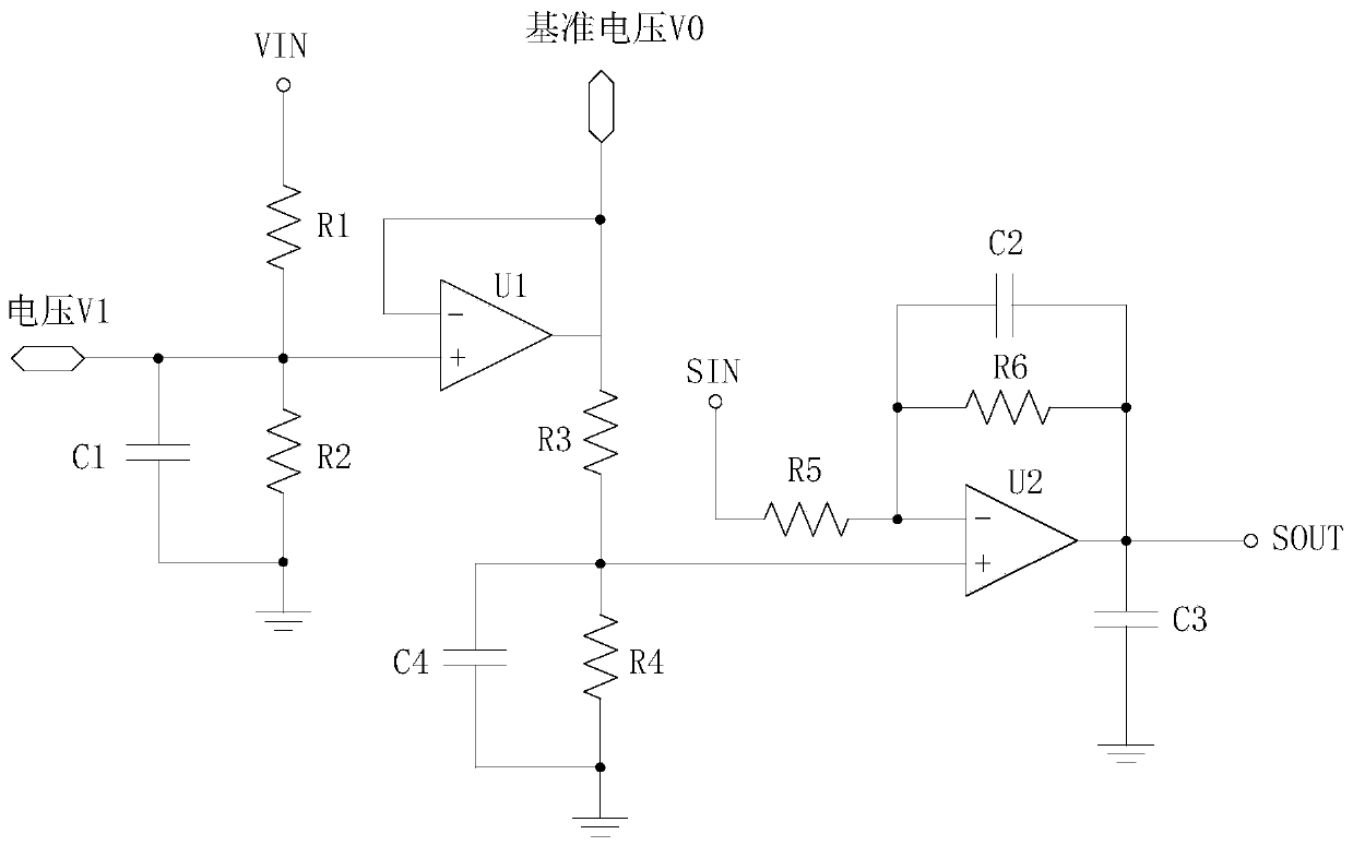 An operational amplification circuit capable of adjusting the reference voltage value